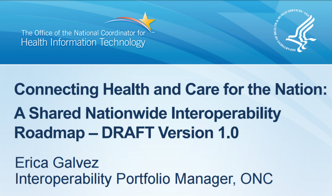 ONC Interoperability Roadmap