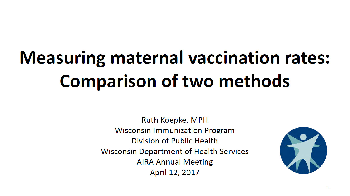 Measuring Maternal Vaccination Rates: Comparison of Two Methods