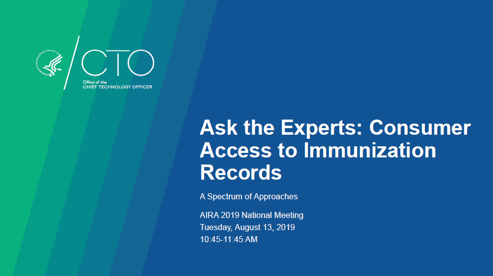 Consumer Access to Immunization Records: A Spectrum of Approaches