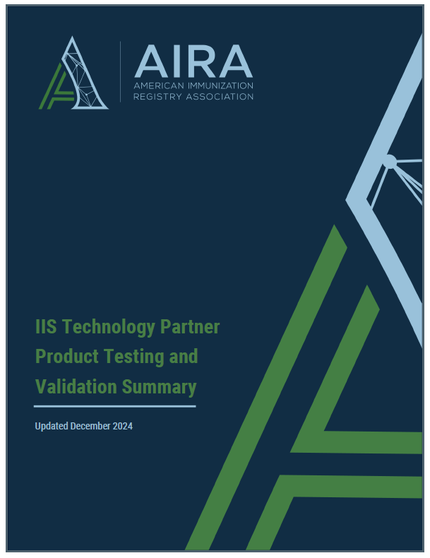 IIS Vendor Product Validation Summary