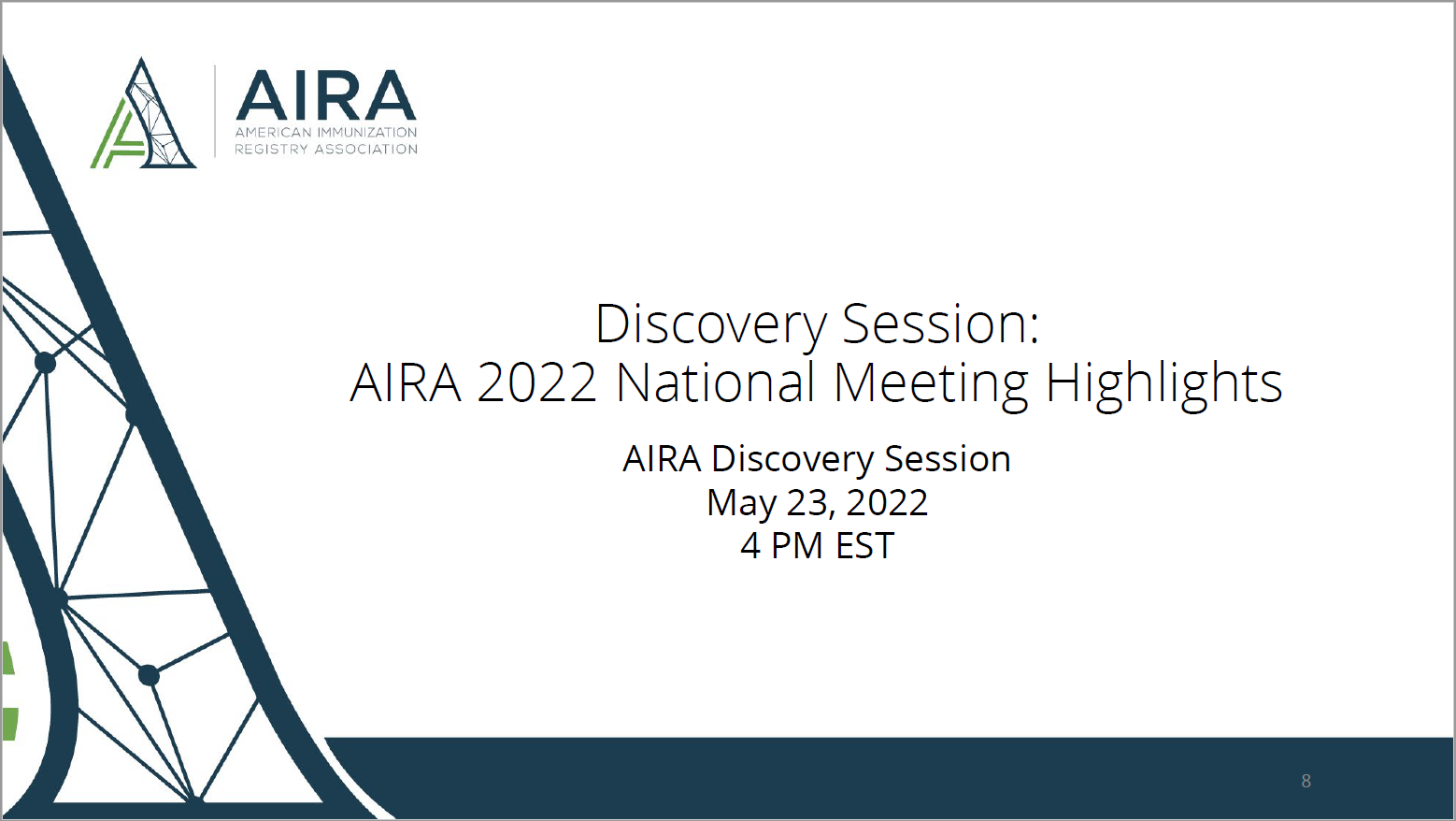 AIRA Discovery Session: AIRA 2022 National Meeting Highlights
