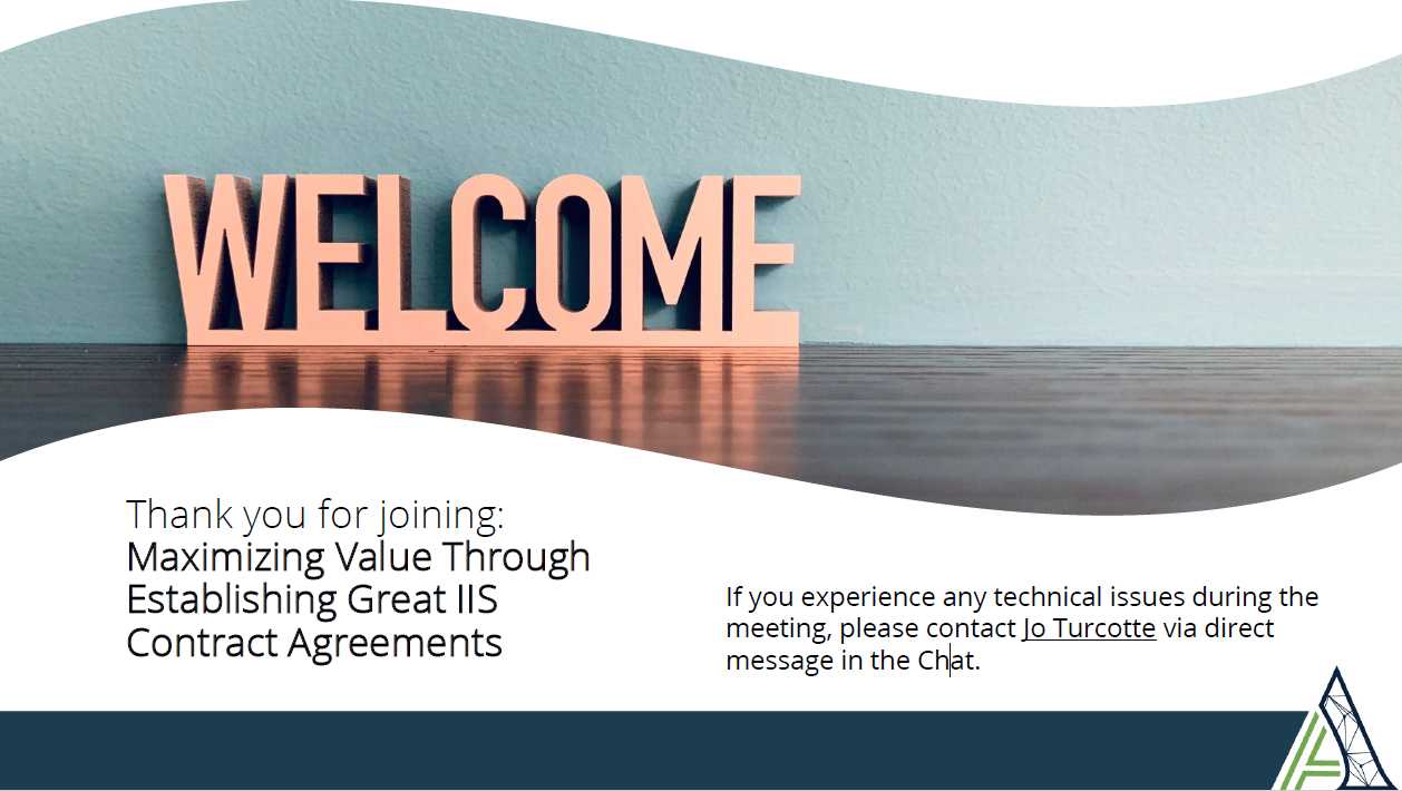Maximizing Value Through Establishing Great IIS Contract Agreements